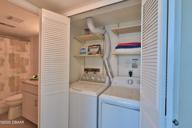 2625 S Atlantic Ave Unit 10Nw, Daytona Beach Shores, FL 32118 - laundry area featuring independent washer and dryer