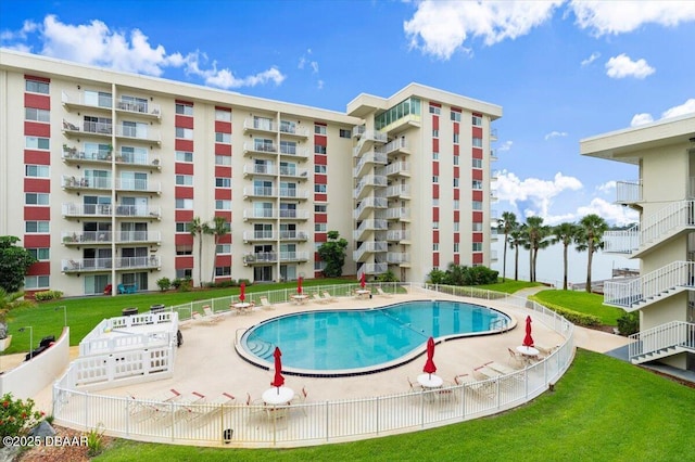 2711 N Halifax Ave Unit 372, Daytona Beach, FL 32118 - community pool featuring a patio