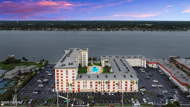 2711 N Halifax Ave Unit 372, Daytona Beach, FL 32118 - aerial view of a nearby body of water and a pool area