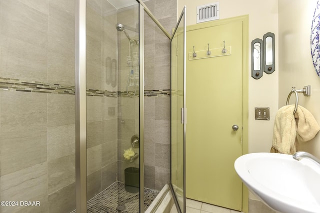 1199 N Halifax Ave, Daytona Beach, FL 32118 - full bath featuring a stall shower and tile patterned flooring