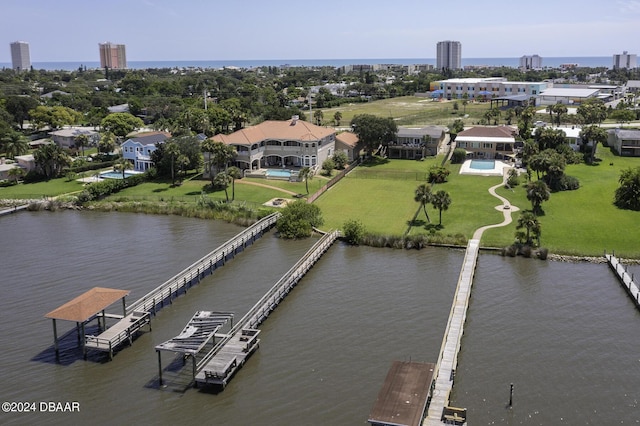 1199 N Halifax Ave, Daytona Beach, FL 32118 - bird's eye view of a large body of water