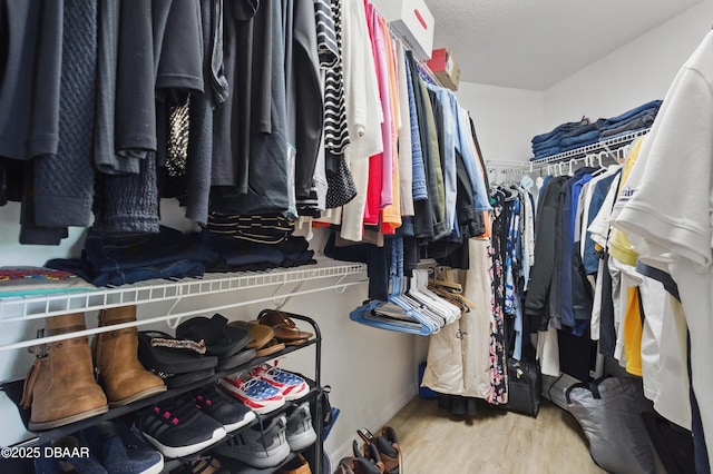 3348 Heath Dr, Deltona, FL 32725 - walk in closet featuring wood finished floors
