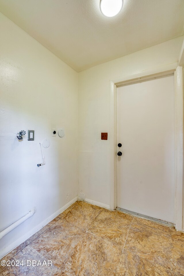 view of laundry area