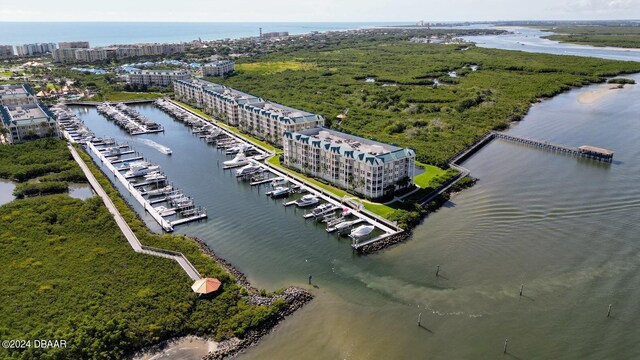 4670 Links Village Dr Unit C601, Ponce Inlet, FL 32127 - bird's eye view of a large body of water and a marina