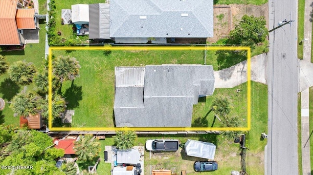 211 Fox Pl, Port Orange, FL 32127 - aerial view of property and surrounding area featuring property boundaries highlighted
