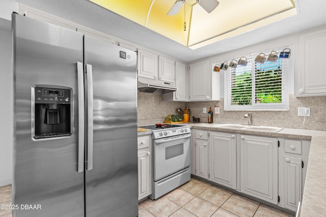 16 W Tipperary Ln, Ormond Beach, FL 32176 - dining room featuring light tile patterned floors and ceiling fan
