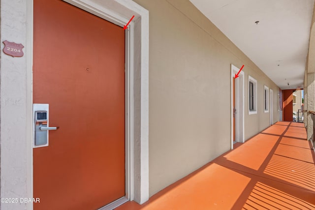 view of hallway