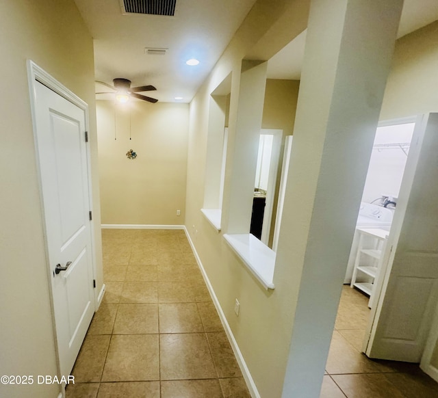 306 Coral Reef Way, Daytona Beach, FL 32124 - hall with tile patterned flooring
