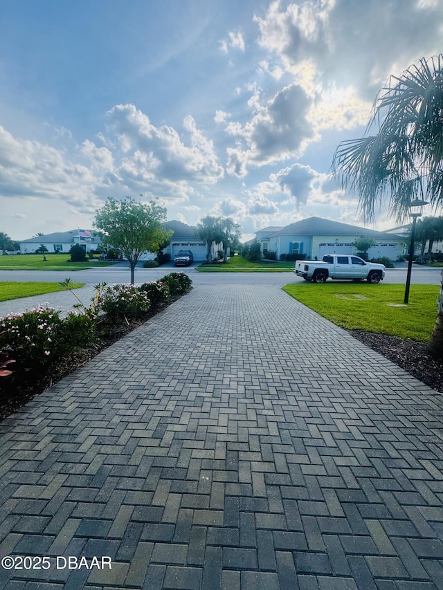 306 Coral Reef Way, Daytona Beach, FL 32124 - view of decorative driveway