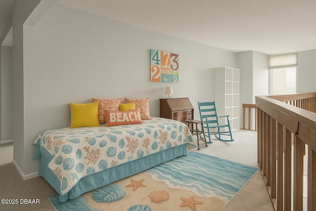 113 Lagoon Ct, New Smyrna Beach, FL 32169 - bedroom featuring carpet flooring and a textured ceiling