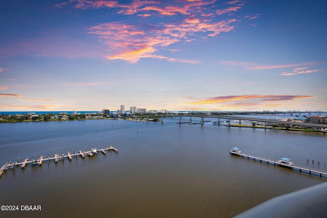 241 Riverside Dr Unit 1401-2, Holly Hill, FL 32117 - water view with a notable bridge