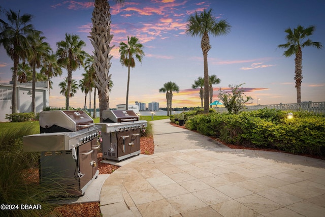 view of home's community with a patio