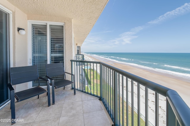 4545 S Atlantic Ave Unit 3704, Ponce Inlet, FL 32127 - balcony with view of water and beach