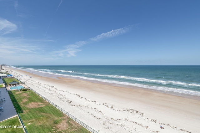 4545 S Atlantic Ave Unit 3704, Ponce Inlet, FL 32127 - water view featuring nearby beach