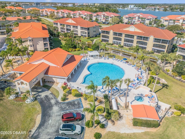 460 Bouchelle Dr Unit 104, New Smyrna Beach, FL 32169 - drone / aerial view