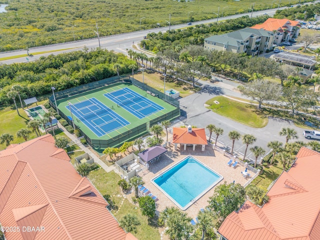 460 Bouchelle Dr Unit 104, New Smyrna Beach, FL 32169 - birds eye view of property