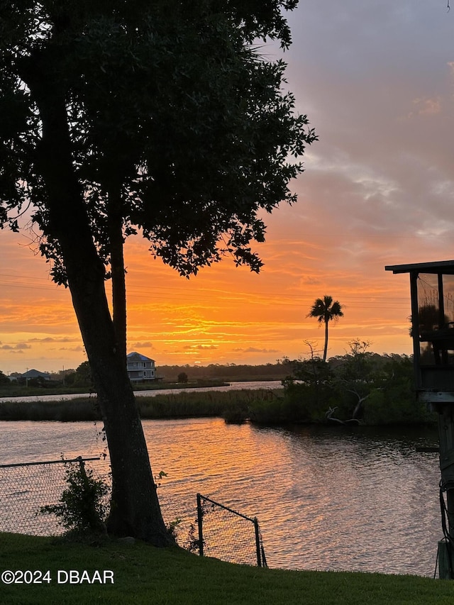 property view of water