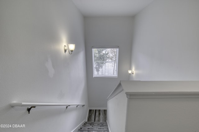 123 Langston Dr, Daytona Beach, FL 32124 - stairs with baseboards