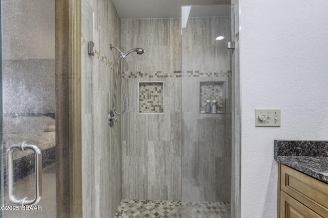 29 Concord Dr, Ormond Beach, FL 32176 - bathroom with a stall shower and vanity