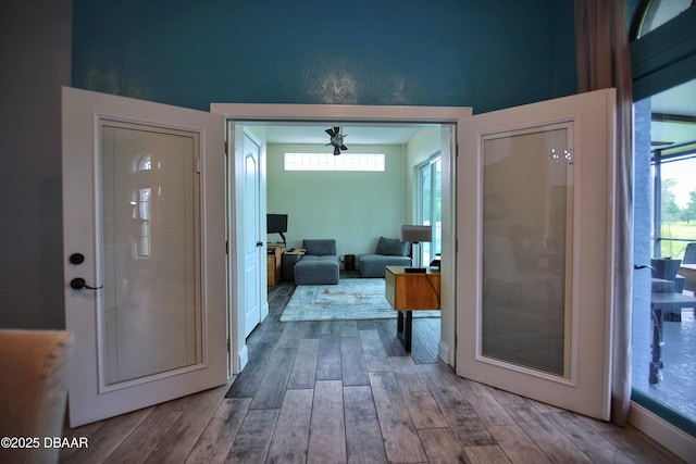1948 Spruce Creek Lndg, Port Orange, FL 32128 - doorway with wood finished floors