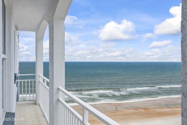 water view with local beach
