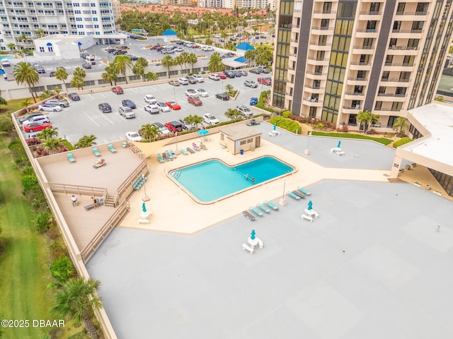 1 Oceans W Blvd Unit 7B5, Daytona Beach, FL 32118 - birds eye view of property with a city view