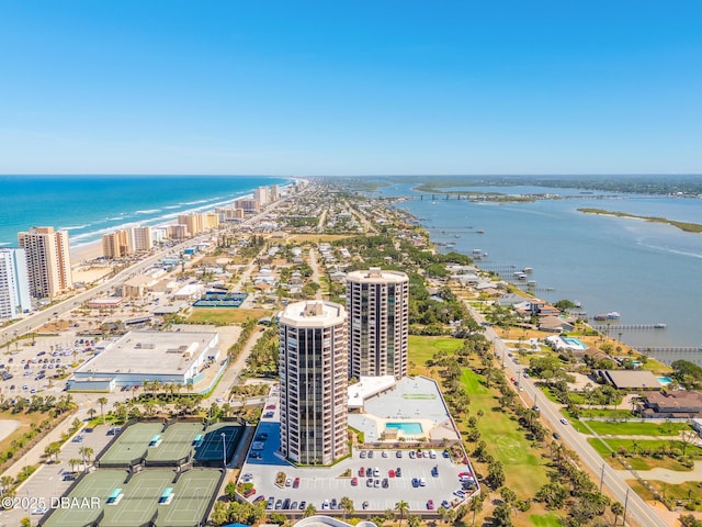 1 Oceans W Blvd Unit 7B5, Daytona Beach, FL 32118 - birds eye view of property with a water view