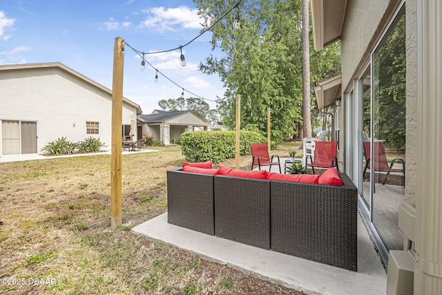 108 Shoal Creek Cir, Daytona Beach, FL 32114 - view of patio / terrace featuring an outdoor hangout area