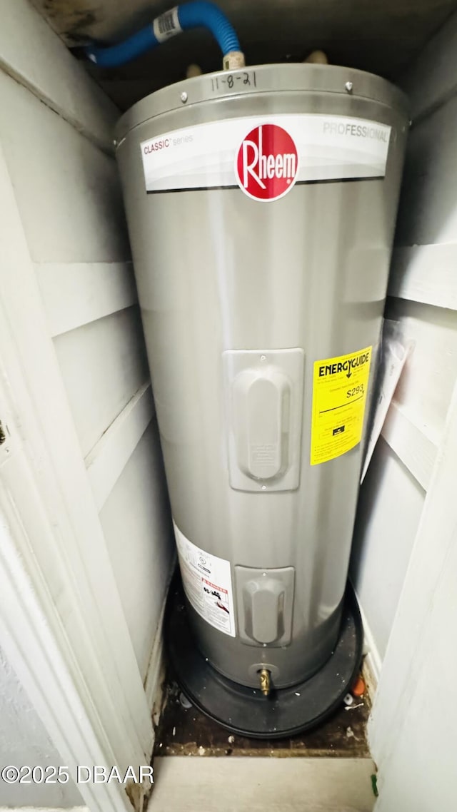 utilities with electric water heater