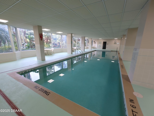 view of pool
