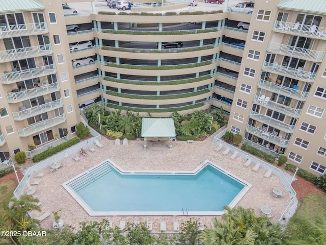 view of community pool