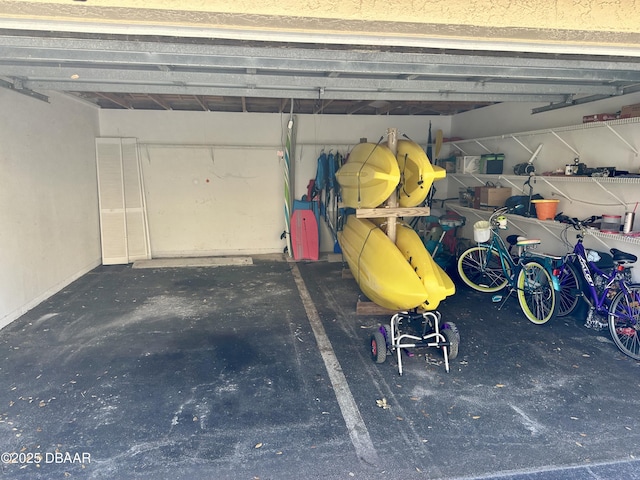 464 Bouchelle Dr Unit 104, New Smyrna Beach, FL 32169 - view of garage