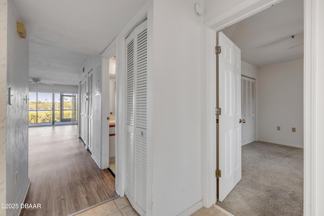 464 Bouchelle Dr Unit 104, New Smyrna Beach, FL 32169 - hall featuring baseboards