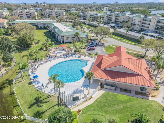 464 Bouchelle Dr Unit 104, New Smyrna Beach, FL 32169 - bird's eye view