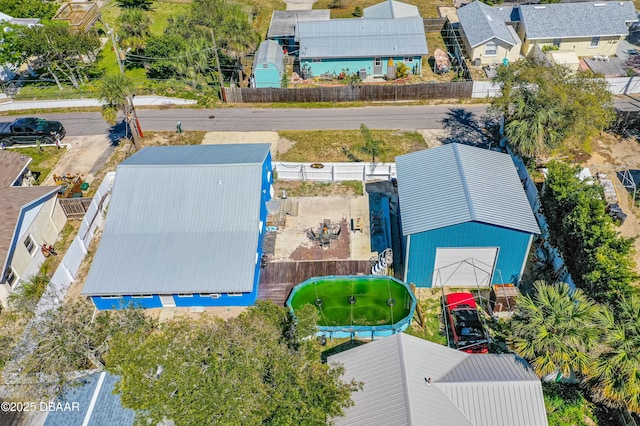drone / aerial view