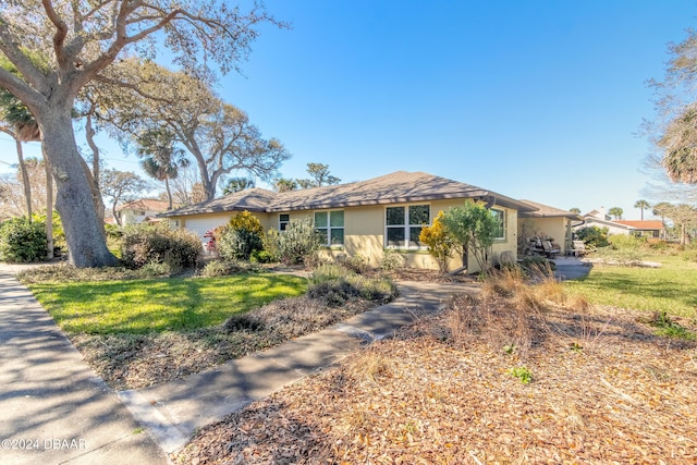 view of ranch-style home