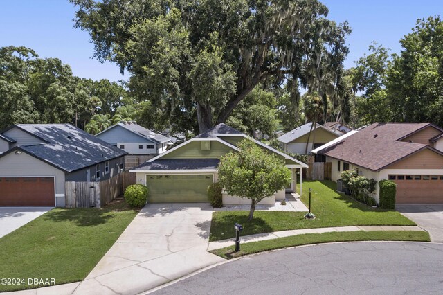 3457 Martingale Ct, Port Orange, FL 32129 - view of front of house featuring concrete driveway and a residential view