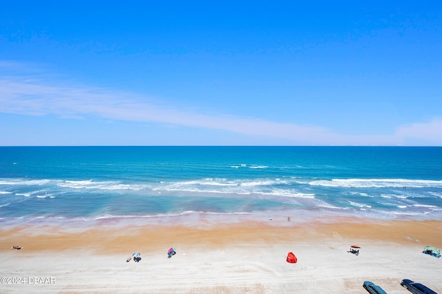 water view with a beach view