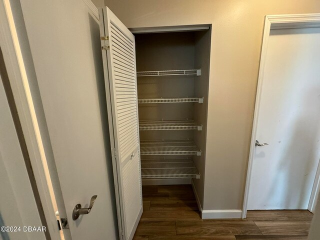 view of closet