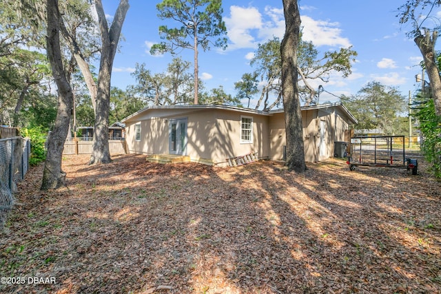 view of back of property