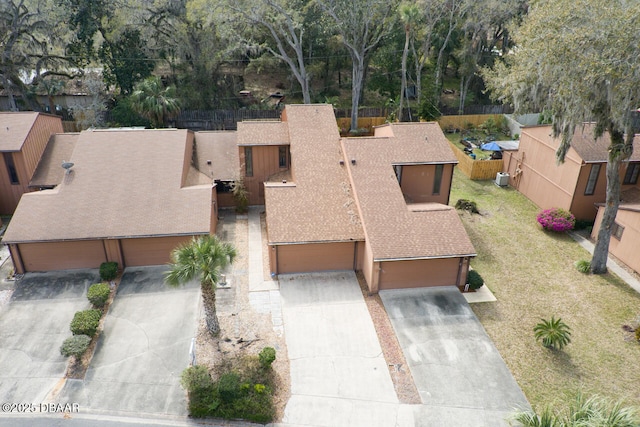 view of subject property