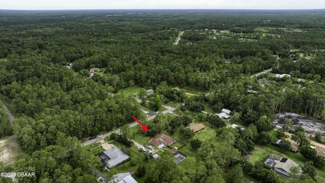 255 Woodhaven Cir W, Ormond Beach, FL 32174 - aerial overview of property's location with a forest