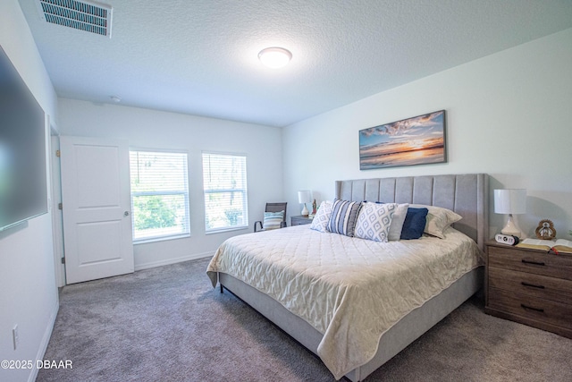 3963 Willowbrook Dr, Edgewater, FL 32141 - bedroom featuring carpet flooring, baseboards, and a textured ceiling