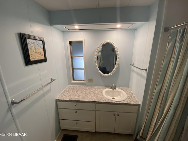 55705 Keith St, Astor, FL 32102 - bathroom featuring vanity and visible vents