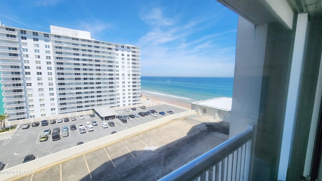 2700 N Atlantic Ave Unit 918, Daytona Beach, FL 32118 - balcony featuring a water view