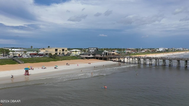 water view with a beach view