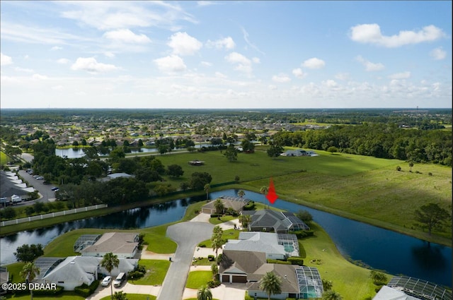 3102 N Springwater Ct N, Port Orange, FL 32128 - aerial view of residential area with a nearby body of water