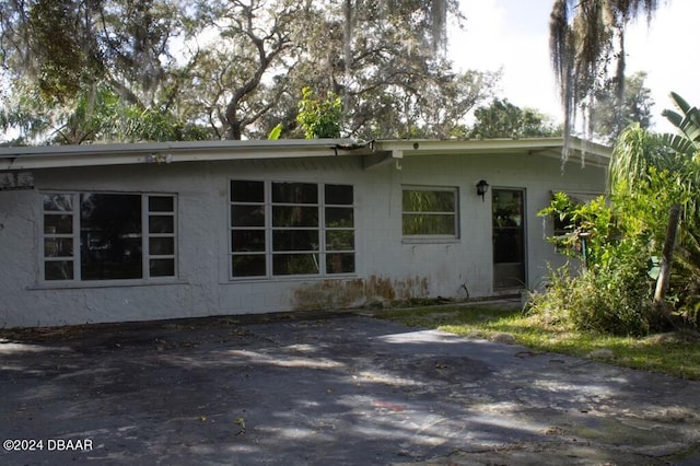 view of back of house