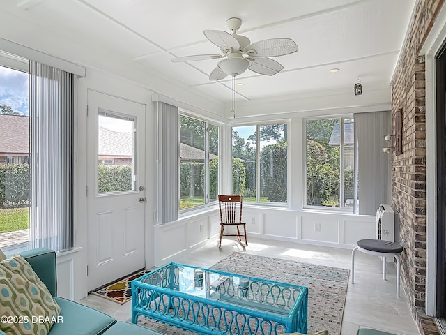 907 Silverleaf Pl, Port Orange, FL 32127 - sunroom / solarium with a healthy amount of sunlight