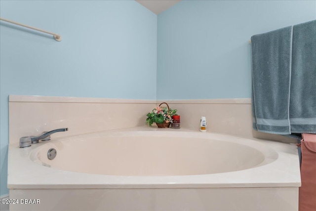 bathroom with a bathtub